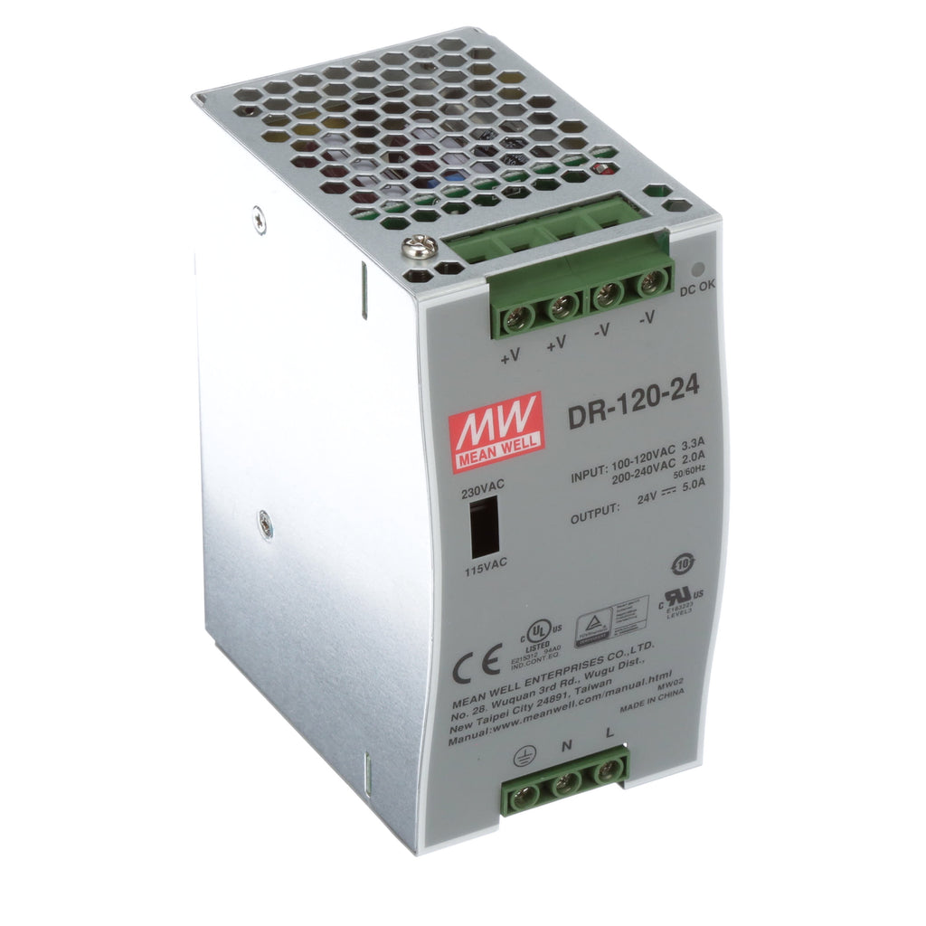 Mean Well USA DR-120-24
