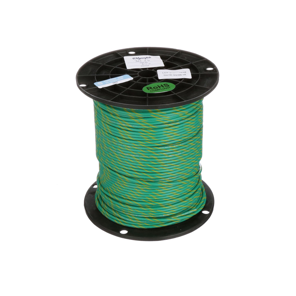 Olympic Wire and Cable Corp. 365 GRN/YEL CX/500