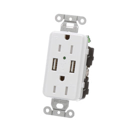 Hubbell Wiring Device-Kellems USB15X2W