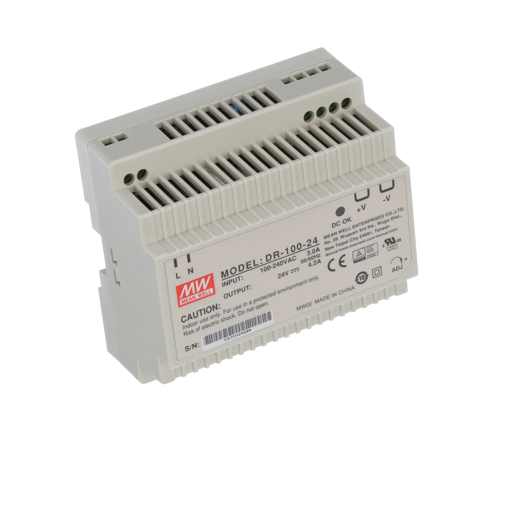 Mean Well USA DR-100-24