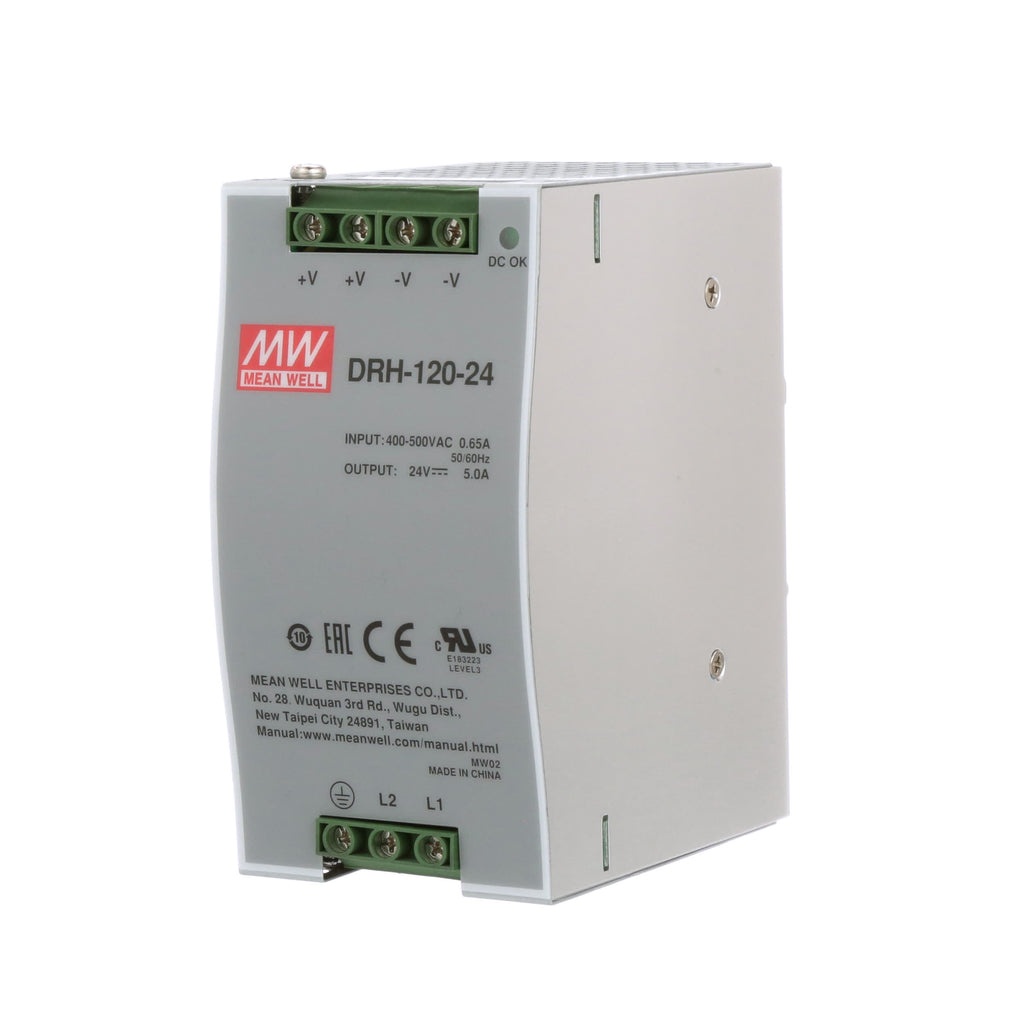 Mean Well USA DRH-120-24