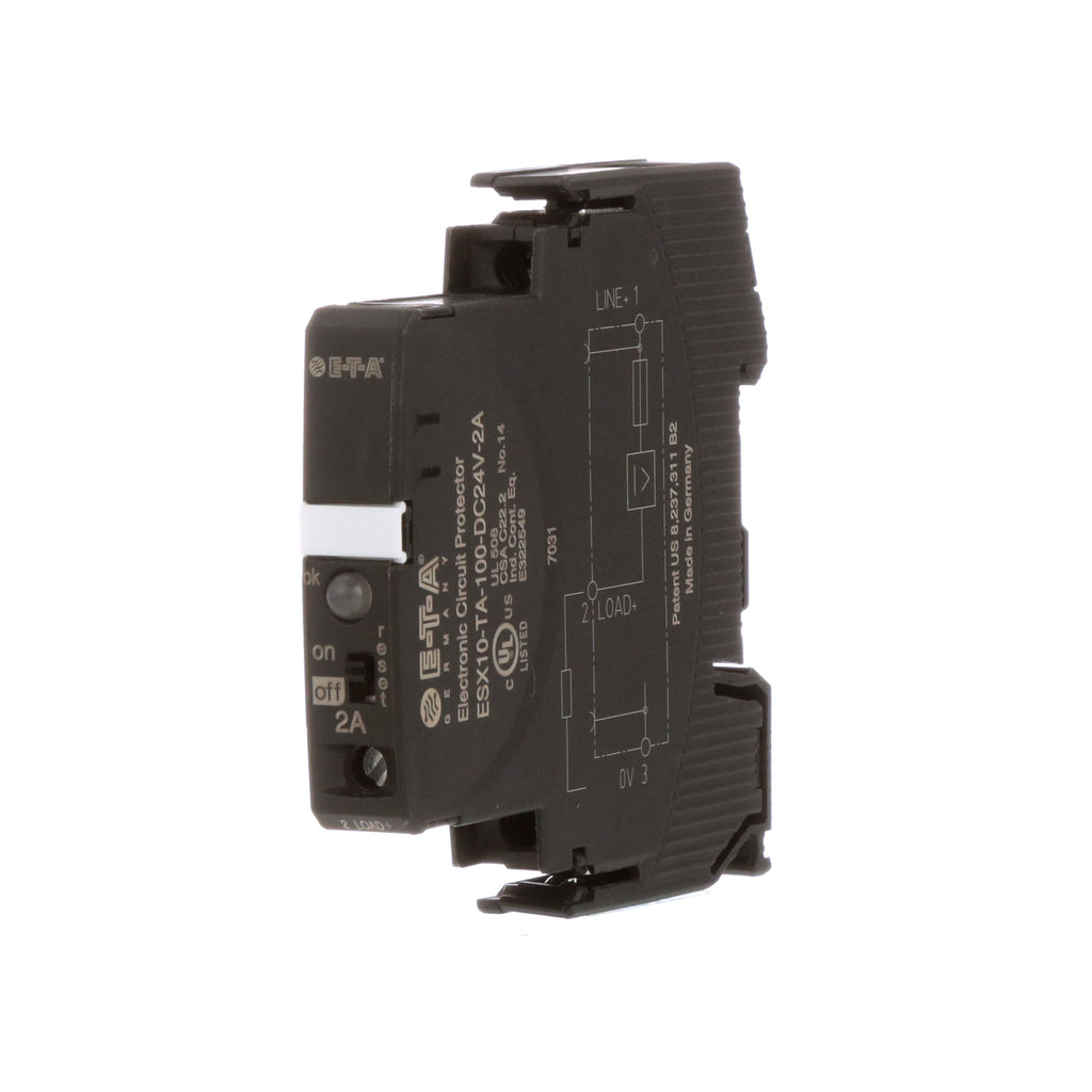E-T-A Circuit Protection and Control ESX10-TA-100-DC24V-2A