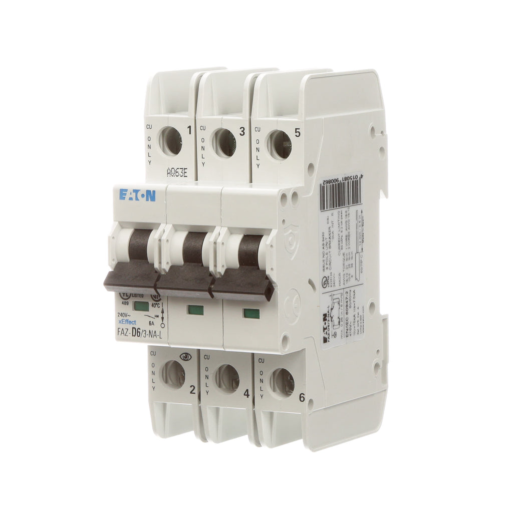 Eaton - Cutler Hammer FAZ-D6/3-NA-L