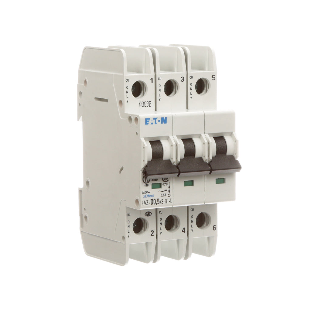Eaton - Cutler Hammer FAZ-D0.5/3-RT-L