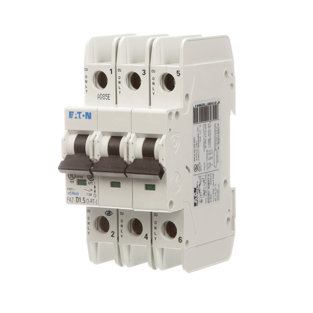 Eaton - Cutler Hammer FAZ-D1.5/3-RT-L