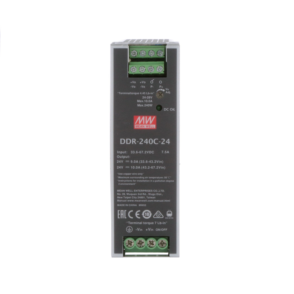 Mean Well USA DDR-240C-24