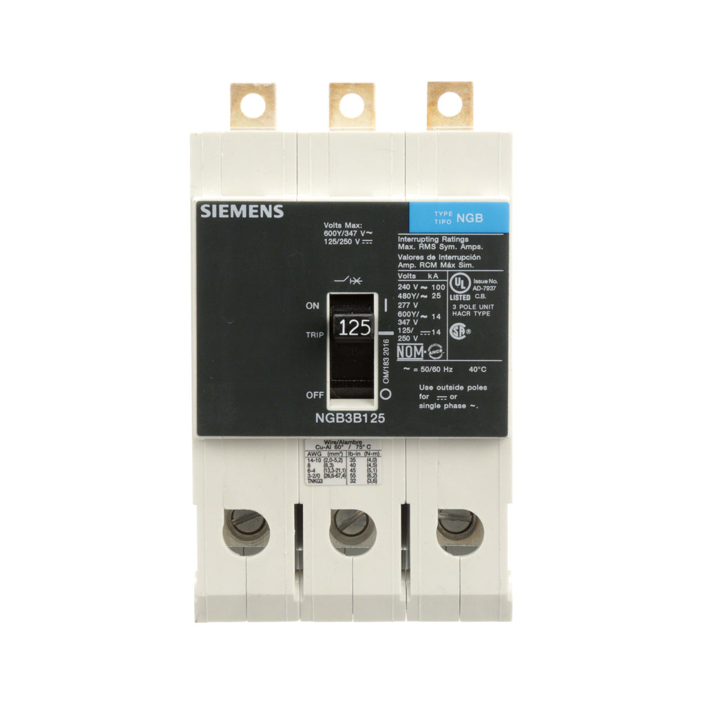 Siemens NGB3B125V