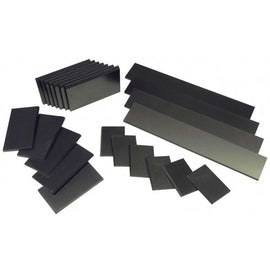 Carbon Vanes Fit Rietschle Pump Set of 4 Blades | 524011 / 520201 / 507109